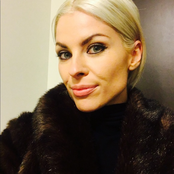 Mission Faux Fir Dark Brown Jacket - Picture 2 of 5